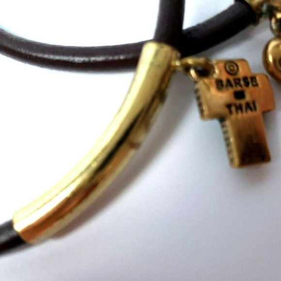 Barse Bangle Charm Bracelet Lot of 3 Cross Wing - Picture 7 of 9